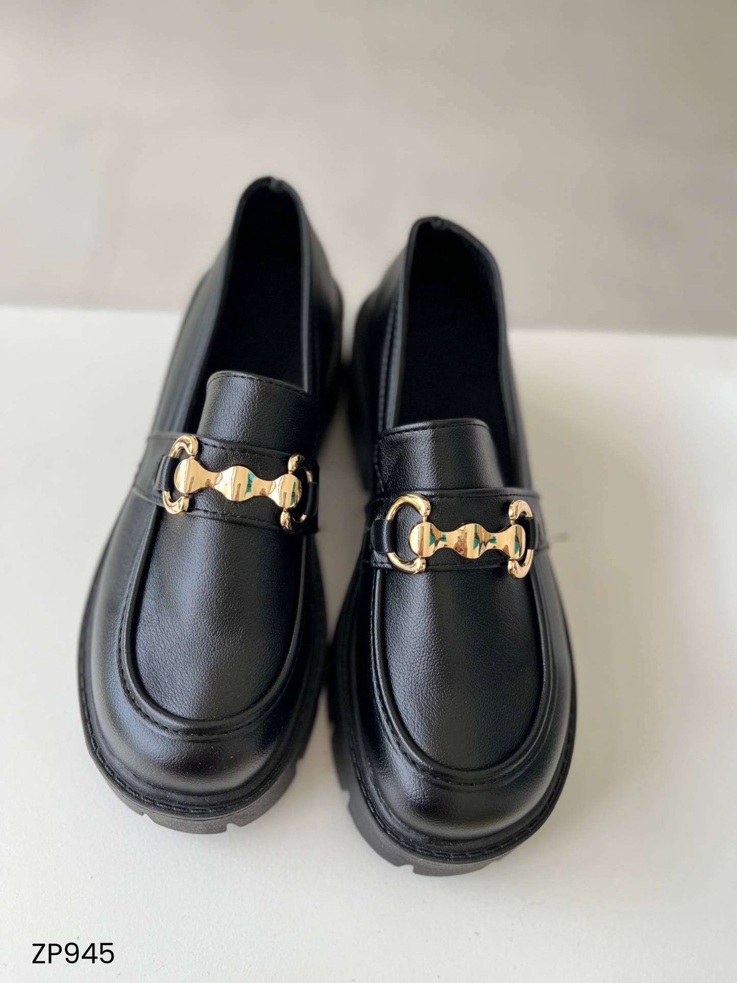 Mocasines color negro