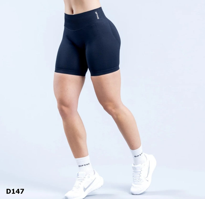 Short deportivo negro marca D fyne