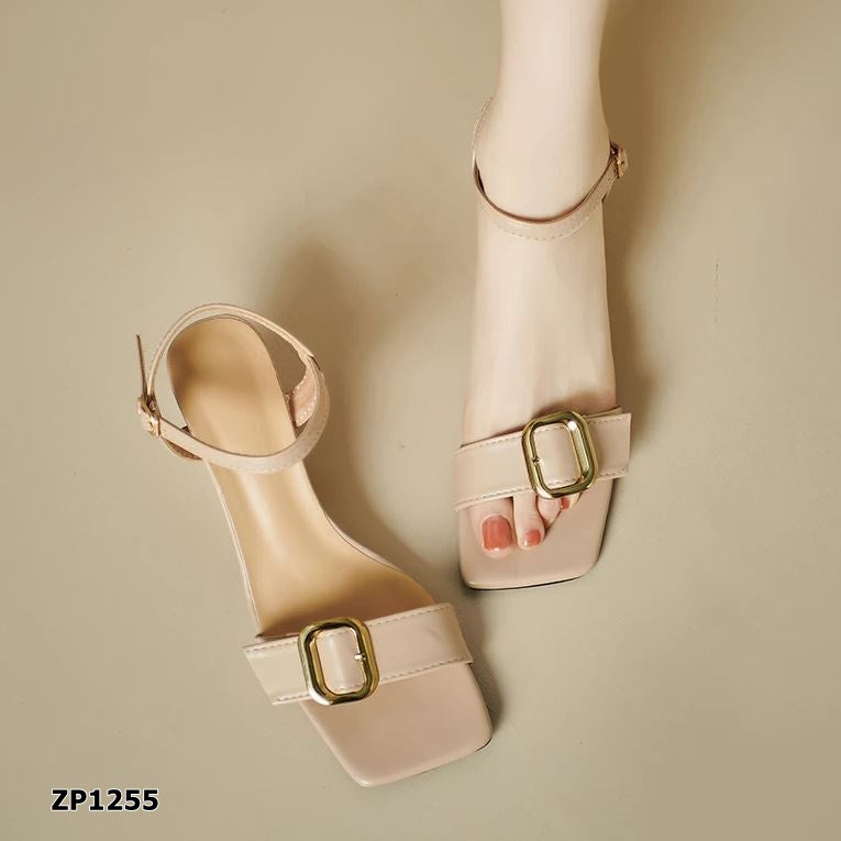 Sandalia de plataforma alto color beige