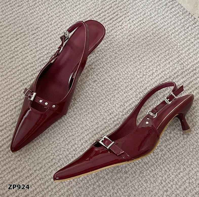 Tacón Bajo Zapatos Rojos Para Dama Sandalias Con Tacón Tienda