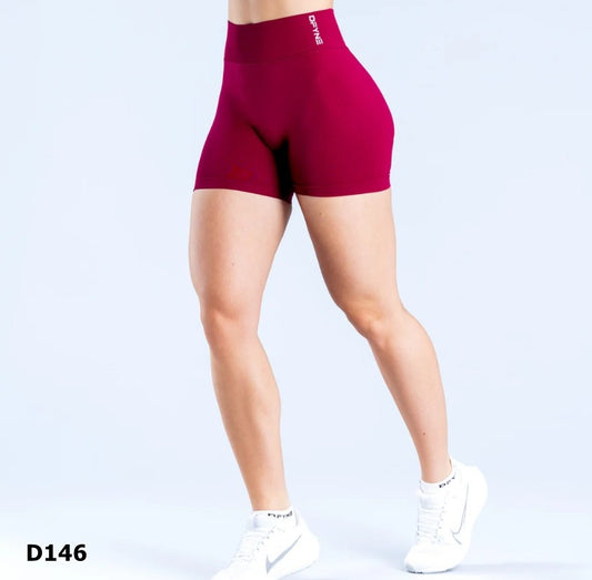 Short deportivo burgundy marca D fyne