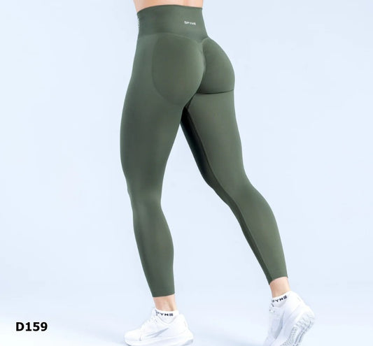 Leggins verde olivo marca D fyne