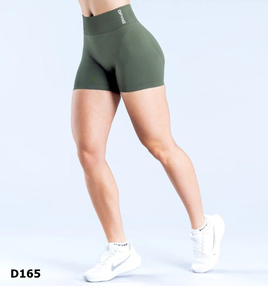 Short deportivo verde olivo marca D fyne