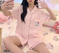 Pijama Hello kitty 2 piezas manga corta y short color rosa