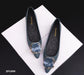Zapato bajo flat color azul