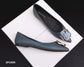 Zapato bajo flat color azul