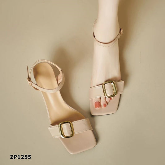 Sandalia de plataforma alto color beige