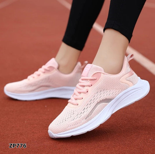 Zapatillas deportivas color rosa