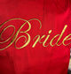 Bata roja manga larga bride
